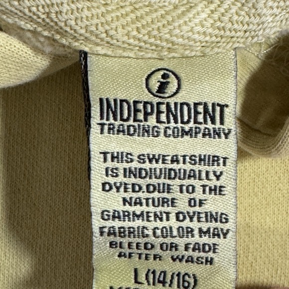 Killer‎ Dana Surf Shop Hoodie Boys Teen Lg 14/16 Yellow Surf Skate READ - Picture 6 of 12